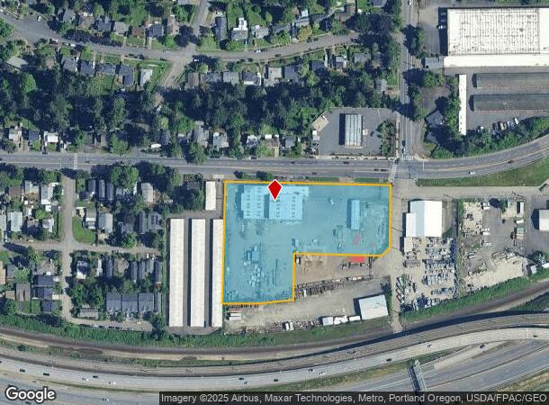  9050 Ne Halsey St, Portland, OR Parcel Map