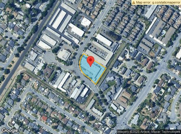  4588 Peralta Blvd, Fremont, CA Parcel Map