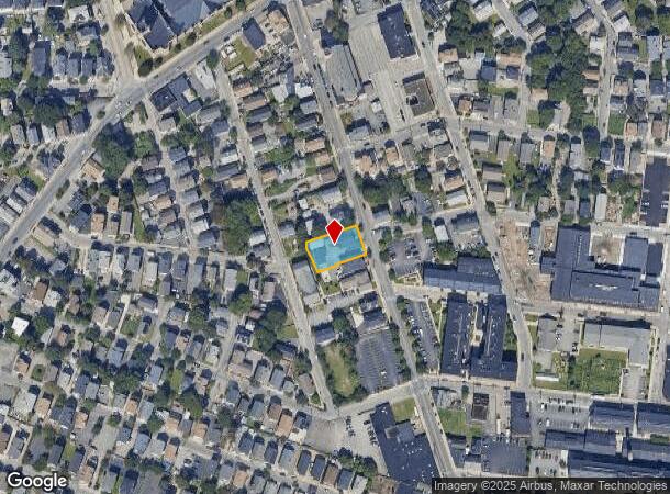 203 Dexter St, Providence, RI Parcel Map