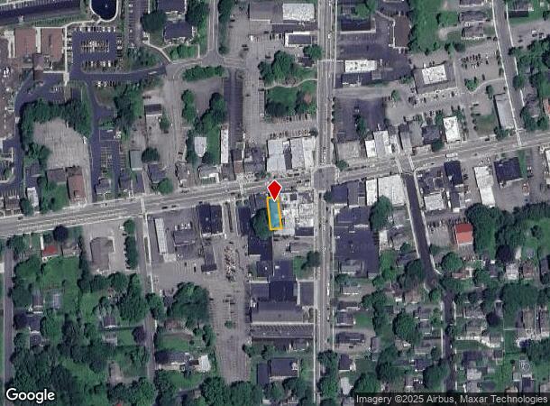  14 W Main St, Webster, NY Parcel Map