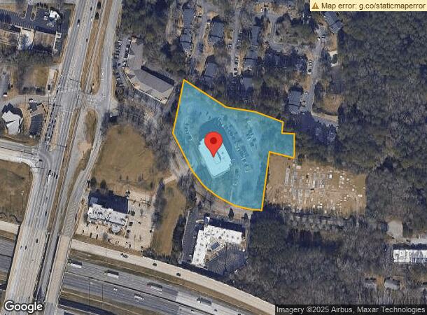  1590 Adamson Pky, Morrow, GA Parcel Map