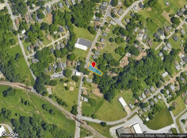 1219 S Elm St, High Point, NC Parcel Map
