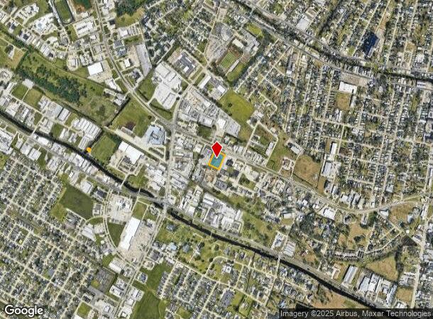 1105 W Tunnel Blvd, Houma, LA Parcel Map