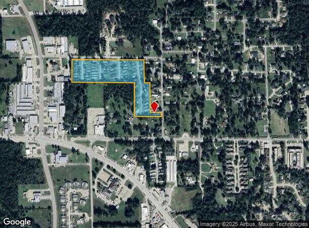 3700 Pheasant St, Orange, TX Parcel Map