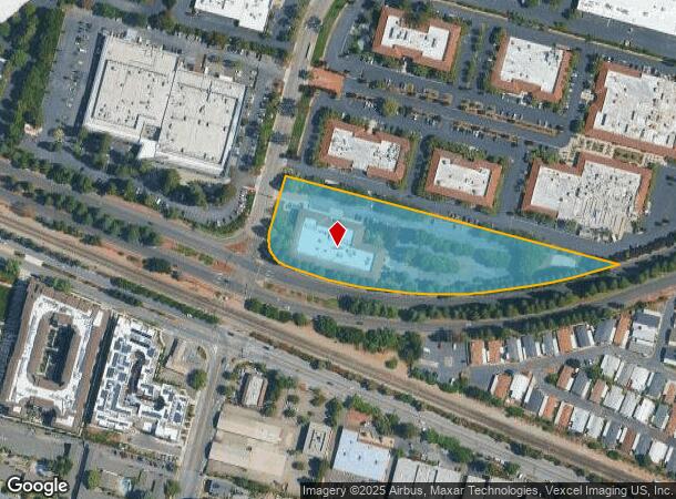  189 Bernardo Ave, Mountain View, CA Parcel Map