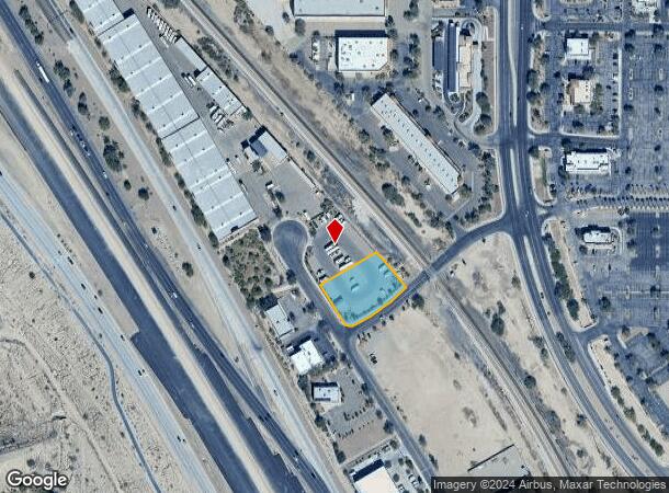  6224 N Travel Center Dr, Tucson, AZ Parcel Map