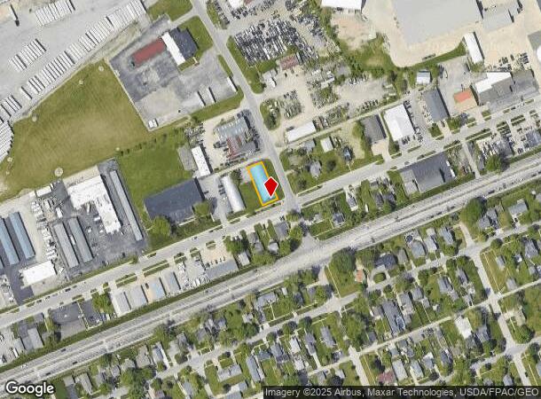  401 W Sophia St, Maumee, OH Parcel Map
