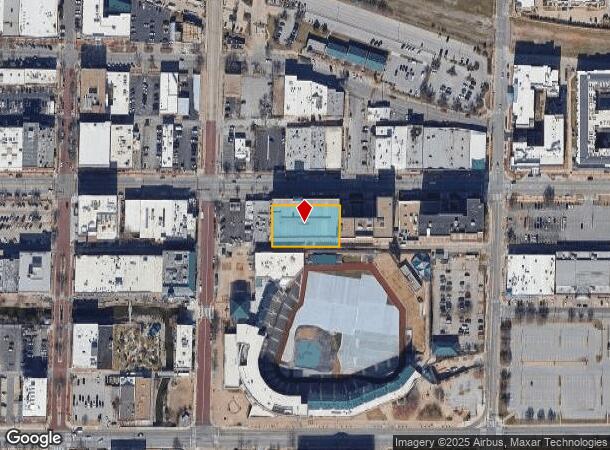  222 E Sheridan Ave, Oklahoma City, OK Parcel Map