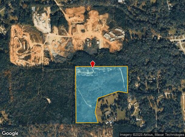  649 Persimmon Dr, Auburn, AL Parcel Map