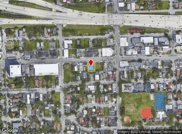 250 Nw 36Th St, Miami, FL Parcel Map