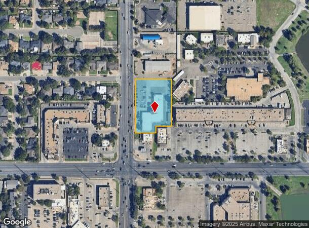  8001 Quaker Ave, Lubbock, TX Parcel Map