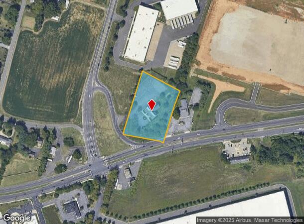  593 Rancocas Rd, Westampton, NJ Parcel Map