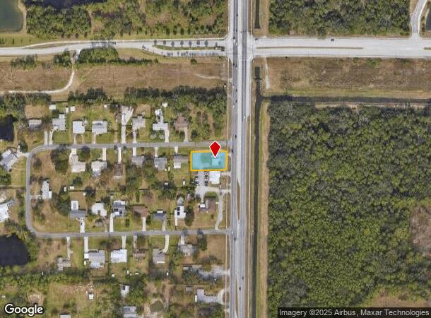  3960 Minton Rd, Melbourne, FL Parcel Map