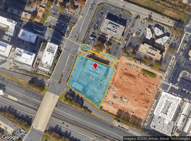 1861 Wiehle Ave, Reston, VA Parcel Map