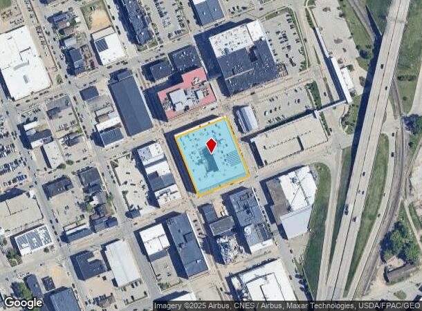  900 Jackson St, Dubuque, IA Parcel Map