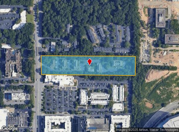  6111 Peachtree Dunwoody Rd, Atlanta, GA Parcel Map