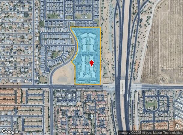 8340 E Baseline Rd, Mesa, AZ Parcel Map