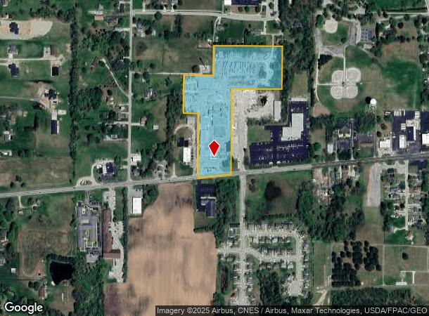  1628 Us Highway 20A, Swanton, OH Parcel Map