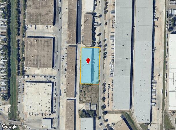  5703 Distribution, San Antonio, TX Parcel Map