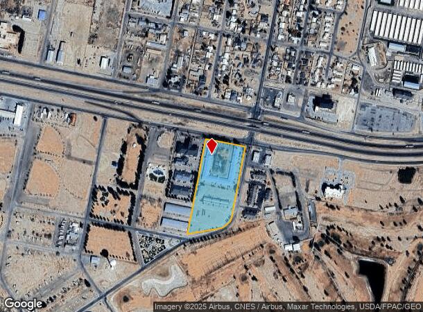  133 S Frontage Rd, Pecos, TX Parcel Map