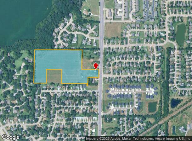 1619 N Rock Rd, Mulvane, KS Parcel Map