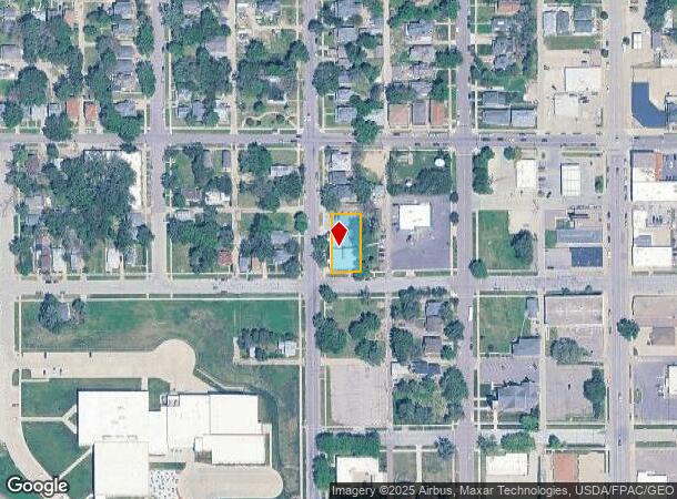 1302 Grandview Blvd, Sioux City, IA Parcel Map