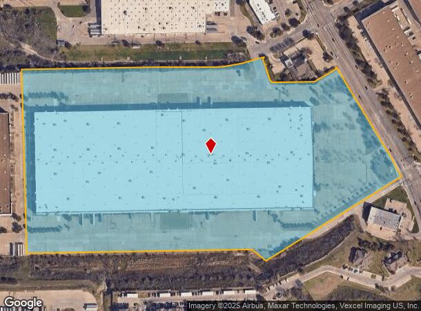 1421 N Cockrell Hill Rd, Dallas, TX Parcel Map