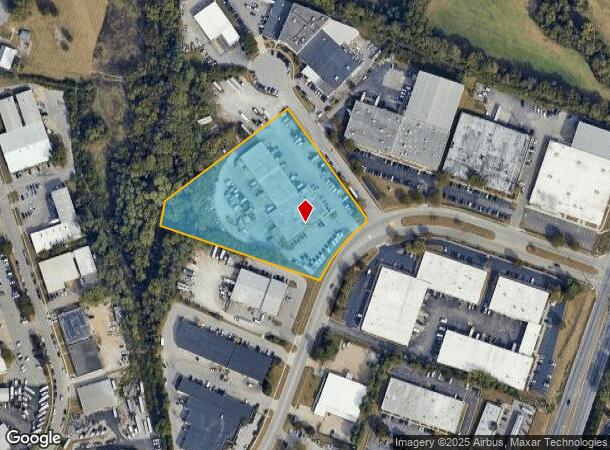  849 Nandino Blvd, Lexington, KY Parcel Map