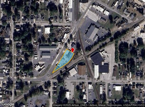  101 Crystal Ave, Findlay, OH Parcel Map