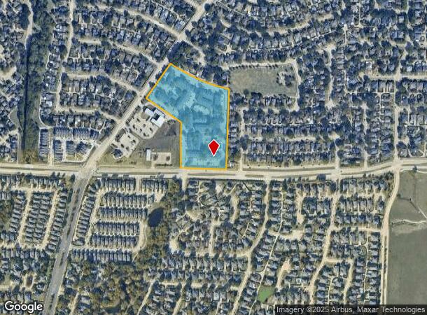 1500 S Jupiter Rd, Allen, TX Parcel Map