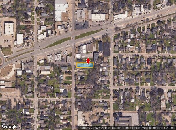  822 Sunnyside Ave, Dallas, TX Parcel Map