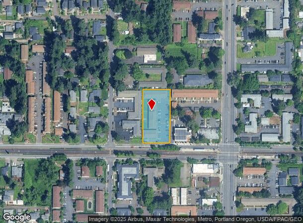  16047 E Burnside St, Portland, OR Parcel Map