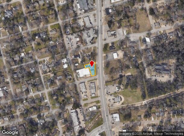  1301 N Frazier St, Conroe, TX Parcel Map