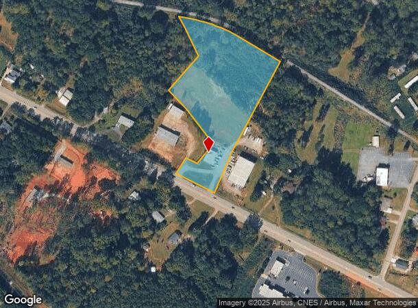  662 Gentry Memorial Hwy, Easley, SC Parcel Map