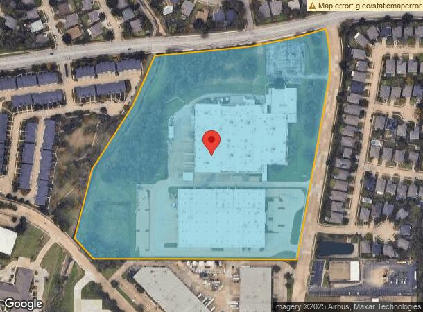  2100 Reliance Pkwy, Bedford, TX Parcel Map