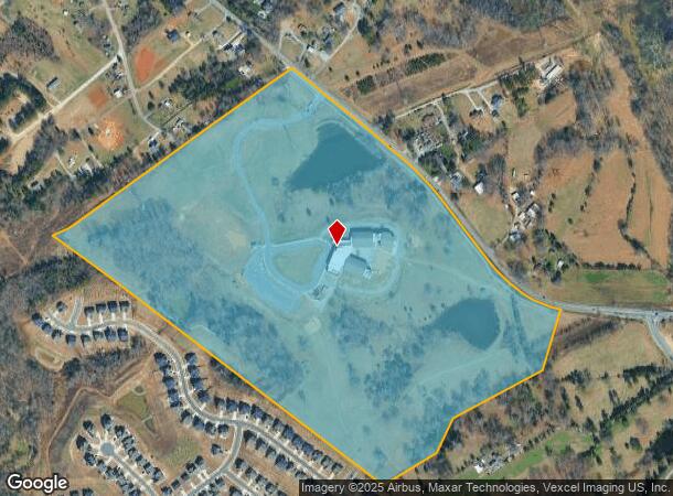 9545 Poplar Tent Rd, Concord, NC Parcel Map