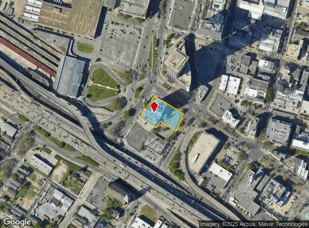 1000 Howard Ave, New Orleans, LA Parcel Map