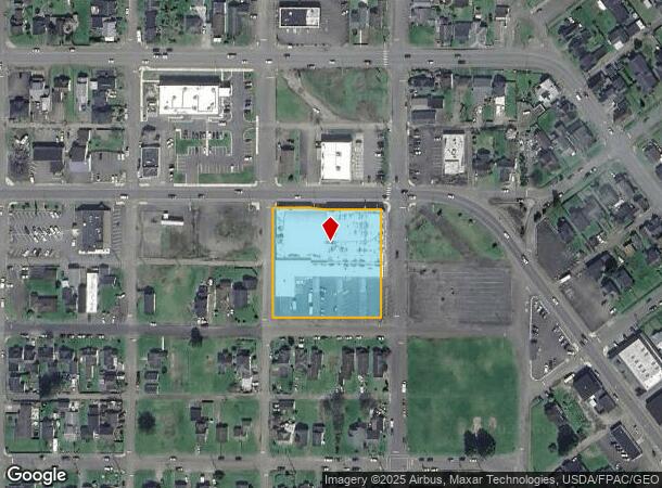 1401 Simpson Ave, Aberdeen, WA Parcel Map