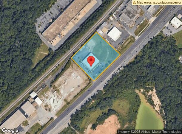  9320 Pulaski Hwy, Middle River, MD Parcel Map