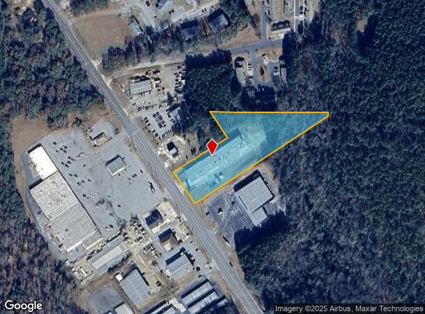  1119 Warm Springs Hwy, Manchester, GA Parcel Map