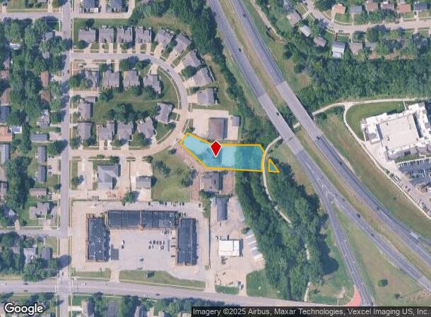  5605 Sw Barrington South Ct S, Topeka, KS Parcel Map