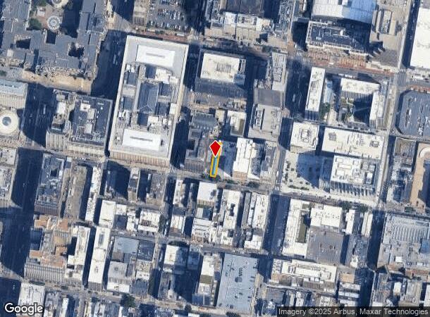 1225 Chestnut St, Philadelphia, PA Parcel Map