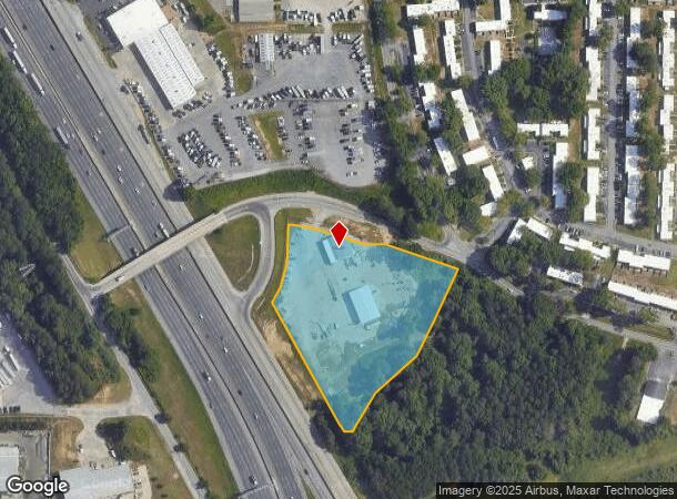  5960 Frontage Rd, Forest Park, GA Parcel Map