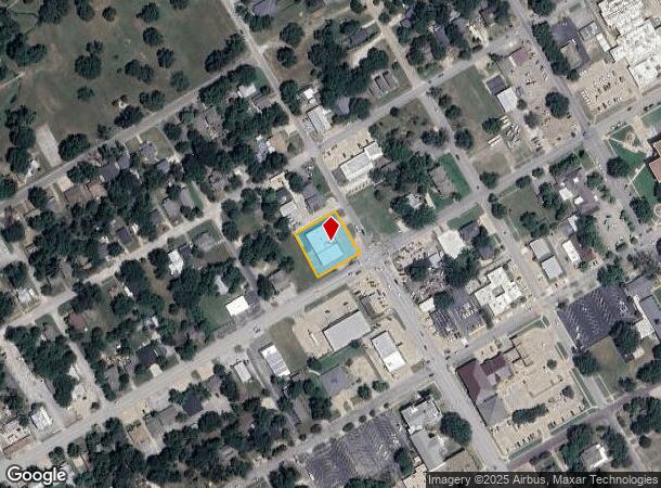 600 W 2Nd Ave, Corsicana, TX Parcel Map