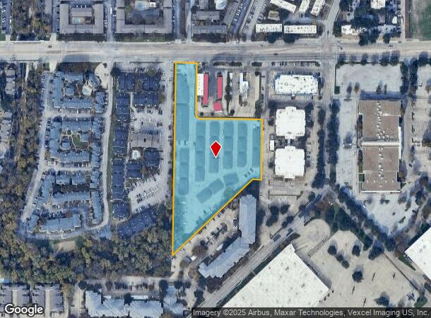 8600 Spring Valley Rd, Dallas, TX Parcel Map