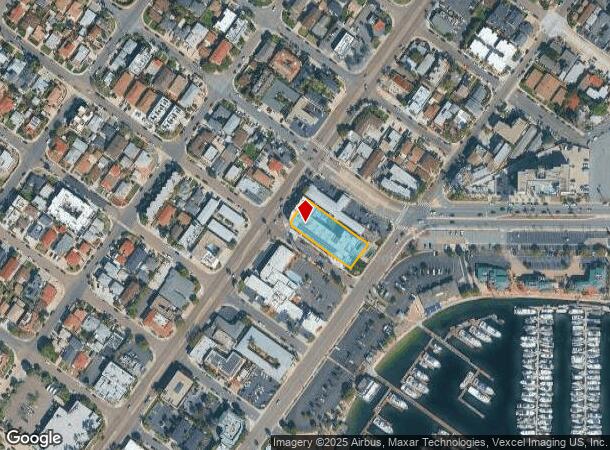1451 Rosecrans St, San Diego, CA Parcel Map