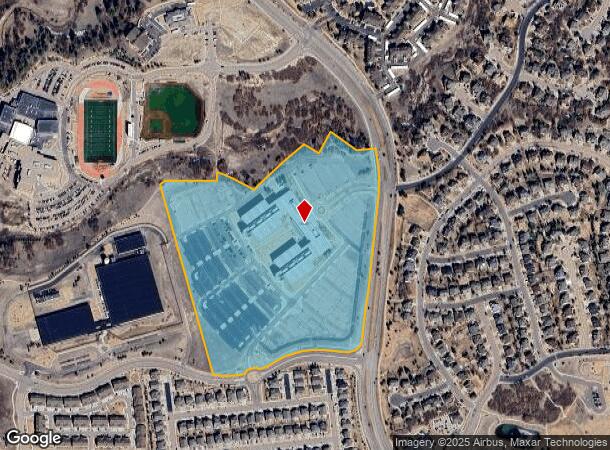  12710 Voyager Pkwy, Colorado Springs, CO Parcel Map
