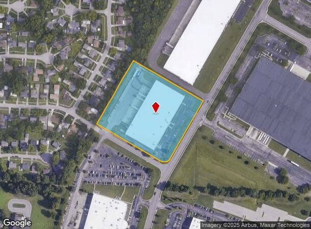 4801 Commerce Crossings Dr, Louisville, KY Parcel Map