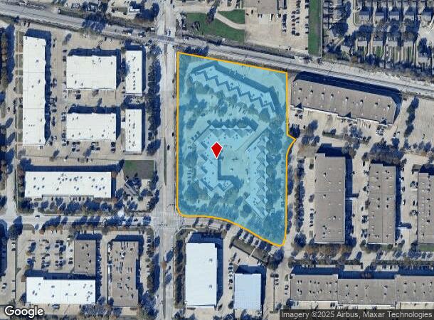  1100/1110/ Jupiter Rd, Plano, TX Parcel Map