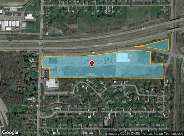  1170 Central Ave, Dunkirk, NY Parcel Map